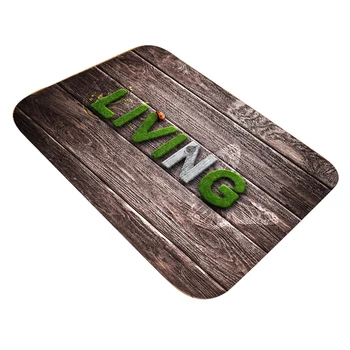 

Doormat Bedroom Carpet Corridor Water Absorption Home Decoration Anti Slip Soft Floor Mat Letters Pattern Nordic Style Washable