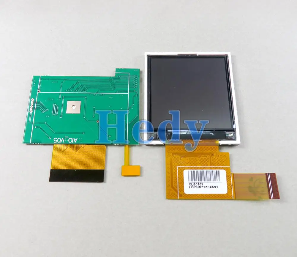 Kit para Modificação e Uso em Tela Lcd de Alta Iluminação para Nintendo Gbc Gbc Gbc Tela Lcd Iluminada Oem Kit Mais Iluminado - Image 3