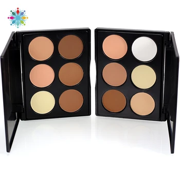 

6 Colors Makeup Color Corrector Full Cover Corrective Long Lasting Face Cream Contour Kit Makeup Concealer Palette