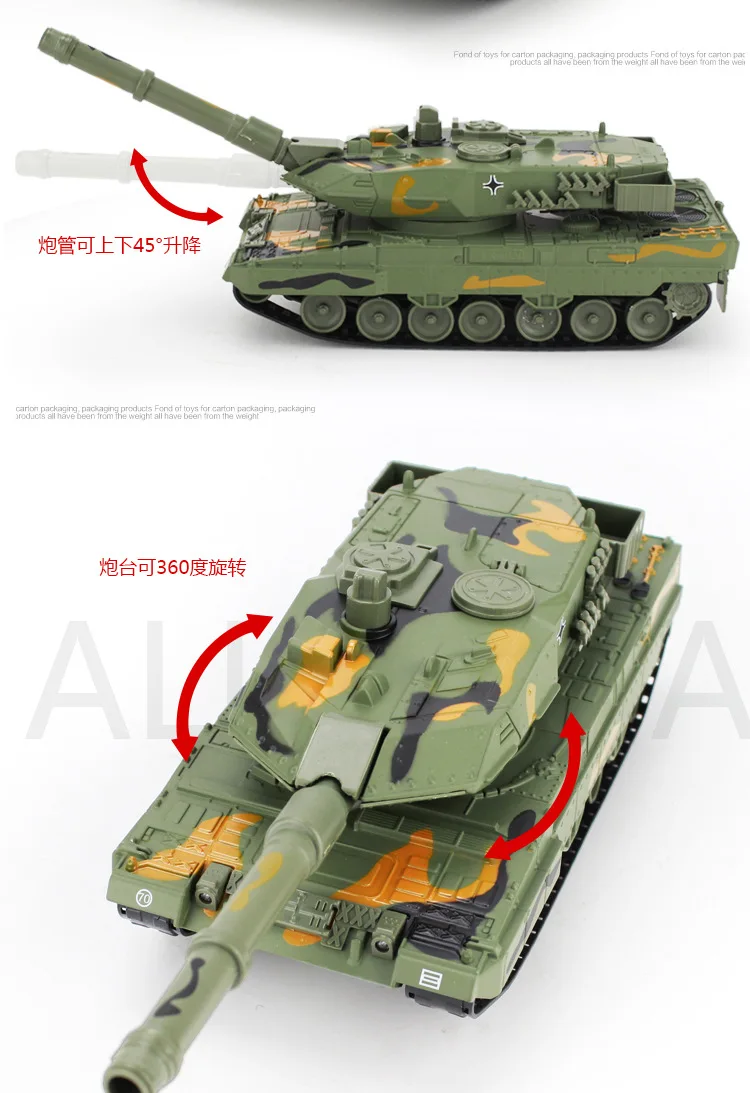 Cadeve производится 1: 40 Германия Леопард 2A6 сплав Главный боевой танк военная модель автомобиля игрушка