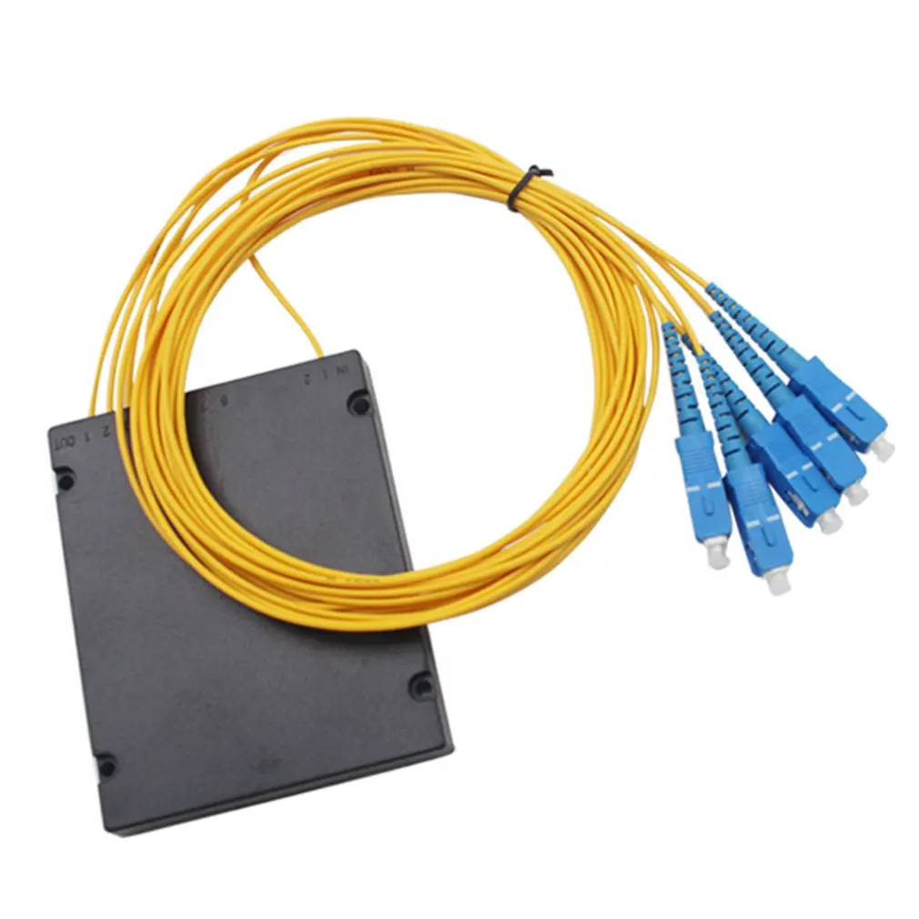 

SC/UPC Cassette 1 point 4 Optical splitter Carrier-grade quality Uniform light distribution Good stability Low loss Splitter