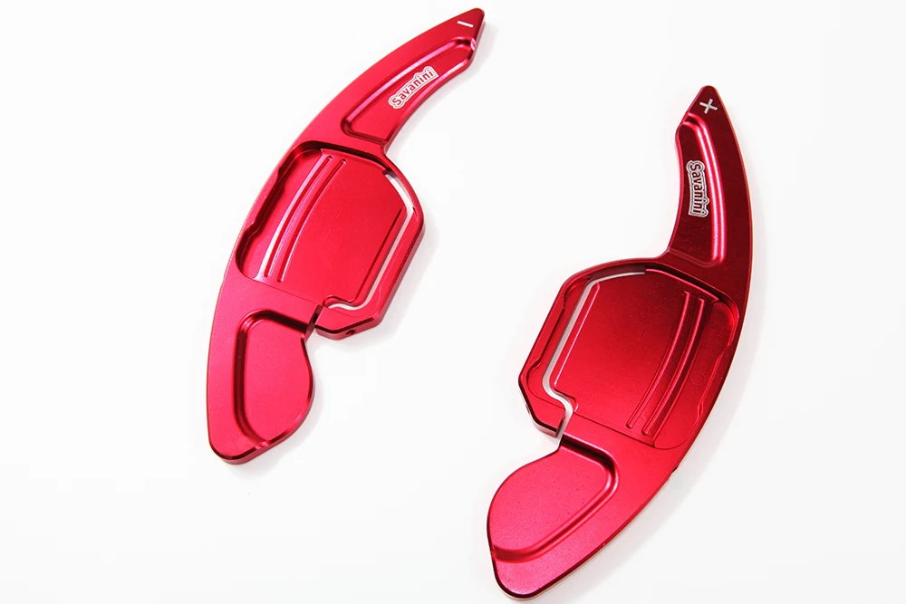 

4 Color A Pair Add on Style Aluminum Alloy Shift Paddles For s3 s5 s6 s7 s8 Car Styling Gear Pick Car Modification