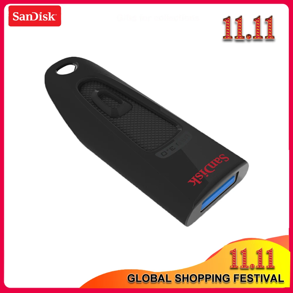100% Оригинальный USB накопитель SanDisk CZ48 флешка 16 ГБ 32 128 256 карта памяти флешка|USB