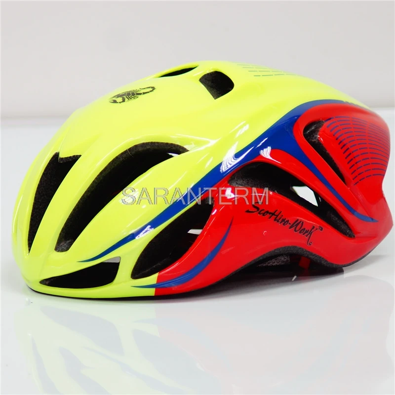 sw green red L Взрослый чехол для велосипедного шлема cascos ciclismo mtb Capaceta Bicicleta дорожный велосипедный шлем Casco bici велосипедный шлем - Цвет: sw green red L