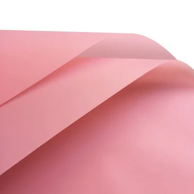 20 шт Цветочная упаковка букета материал корейский водонепроницаемый пластиковый оберточная бумага для цветов однотонный матовый цвет бумаги - Цвет: 1