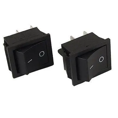 

2x AC 6A/250V 12A/125V 4 Pin ON/OFF 2 Position DPST Snap in Boat Rocker Switch