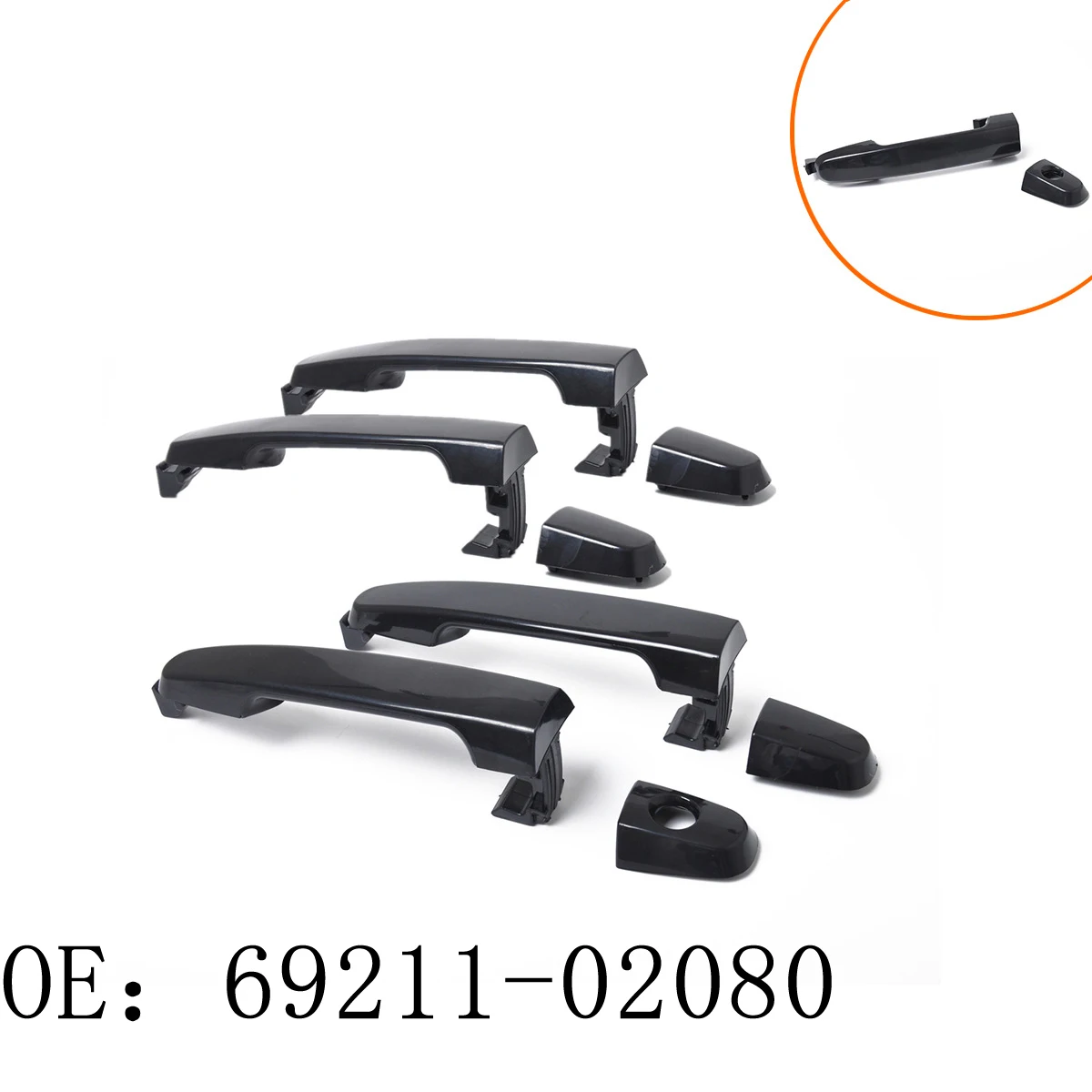 4 Pcs High Quality Toyota Matrix Corolla 03-08 Front Rear Left Right Door Handle 69211-02080 | Автомобили и мотоциклы