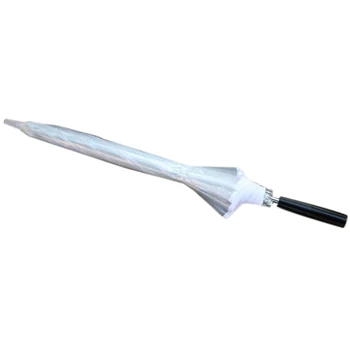 

8 Rib Light Up Blade Runner Style Changing Color LED Umbrella with Flashlight Transparent Handle Straight Umbrella Parasol