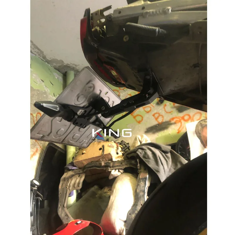 Для Suzuki GSX R 600 750 1000 R600 GSR600 GSR750 GSR регулируемый угол Номерного Знака Держатель рамки