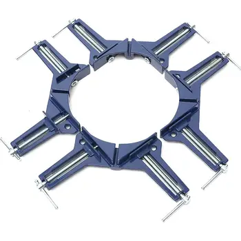 

Thicken 90 Degree Right Angle Clamp DIY Corner Clamps Quick Fixed Fishtank Glass Wood Picture Frame Woodwork Right Angle