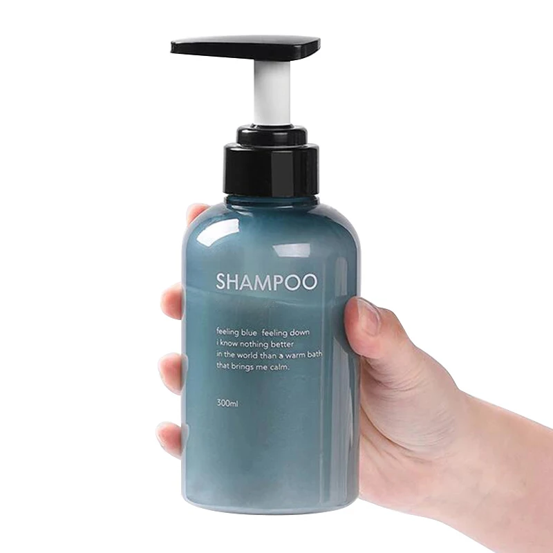 Liquid Soap Dispenser Bottle Bathroom Shampoo Body Wash Bottle Press Type Lotion Empty 300ML/500ML soap dispenser shampoo dispenser soap dispenser bottle