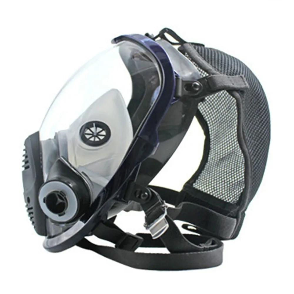 

TSAI Lightweight Full Face Chemical mask Anti-Gas Mask Acid Dust Respirator Paint Pesticide Spray Silicone Filter bike Face Mask