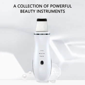 

EMS Ultrasonic Ion Import Skin Scrubber Remove Dirt Blackhead Deep Face Cleansing Pore Exfoliating Beauty Lift Skin Instrument