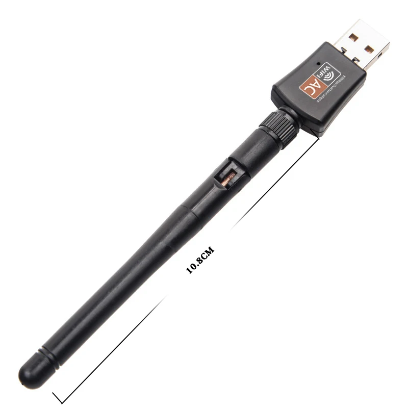 2,4G& 5G двухдиапазонный 600 Мбит/с USB WiFi ключ беспроводной LAN адаптер 802.11ac/a/b/g/n ноутбук беспроводная сетевая карта WiFi антенна