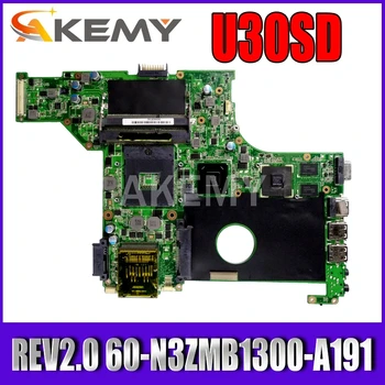 

Akemy New! U30SD Motherboard For Asus U30S U30SD REV2.0 60-N3ZMB1300-A191 Motherboard System Board Mainboard 100% Tested