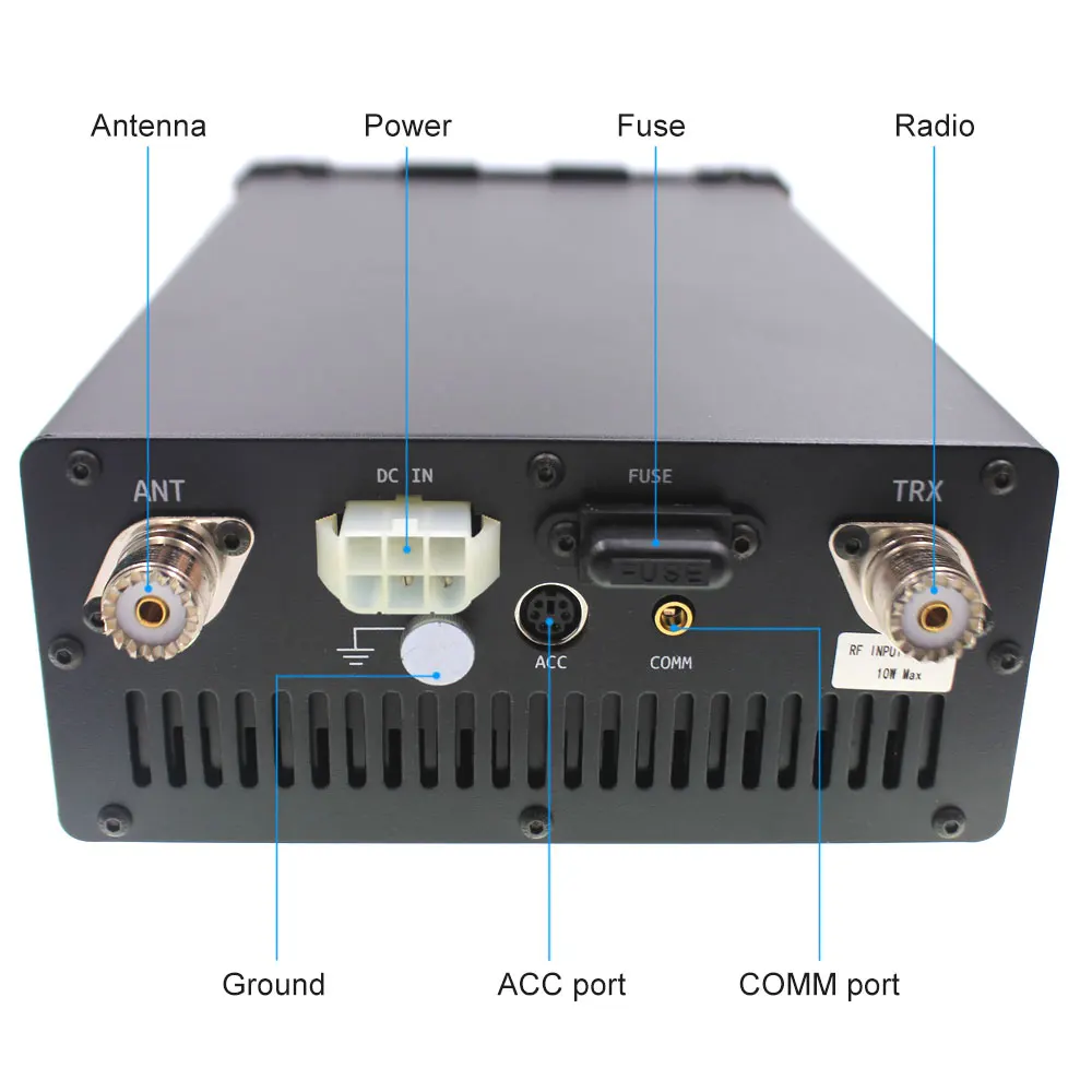 Xiegu XPA125B 100W HF Power Amplifier + Auto tuner ATU For X5105 X108G G1M G90 5