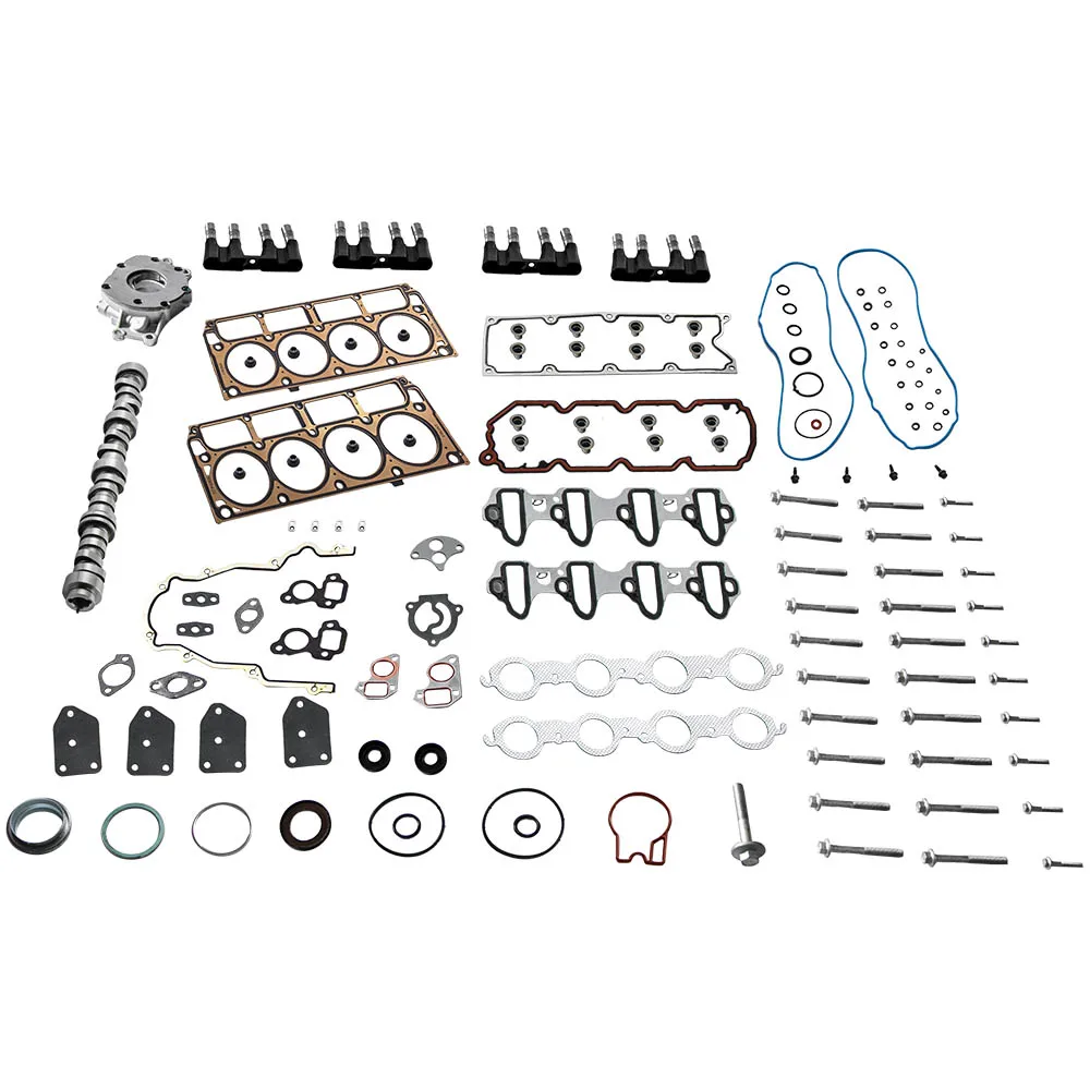 

1 set Front Engine Head Camshaft Gasket Set Bolts Lifters Oil Pump For GM for Chevrolet 5.3L AFM DOD Delete Kit