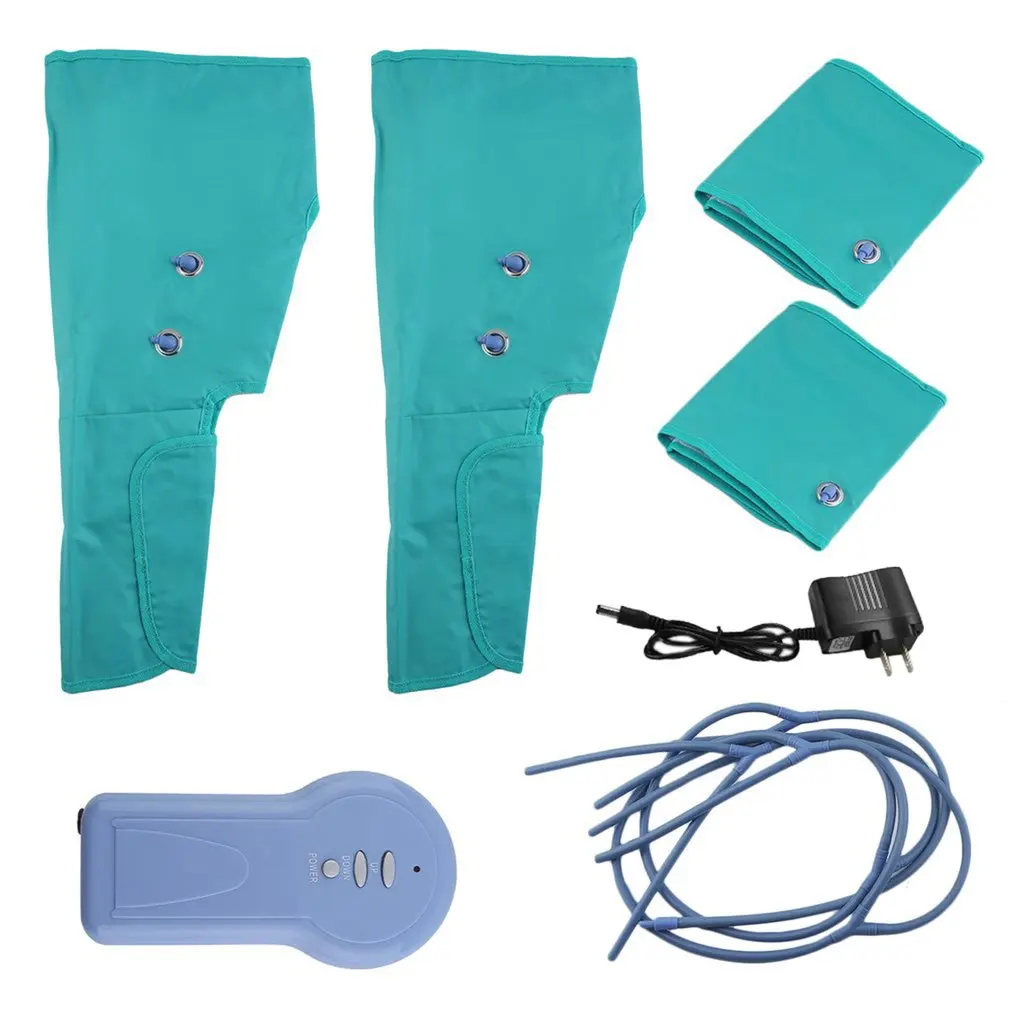 

Comfortable Leg Massager Portable Air Compression Leg Wraps Foot Ankles Massage Machine Circulation Therapy Massage US Plug