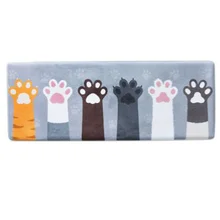 Carpets Area Rug for Living Room Floor Mats Cat Cartoon Printed Bathroom Kitchen Doormat Non-Slip Carpet Mattress Doormat