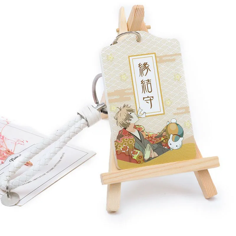 

1 Pcs Kawaii Cute Cartoon Omamori Anime Cat Natsume Yuujinchou Card Holder School Office Supplies