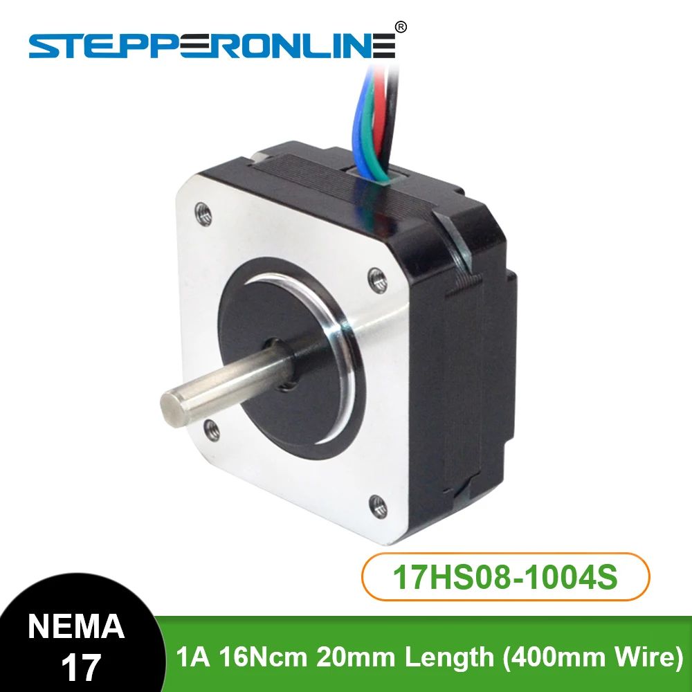 Nema 17 Motor de Passo 17hs081004s 20.5 mm 1a 16ncm 22oz.in 42 Motor Nema17 Stepper 4-lead para Faça Você Mesmo Impressora 3d Cnc Xyz