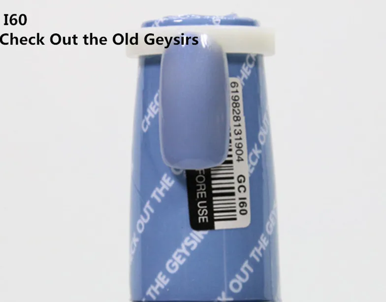 I60 GelColor 15 мл Hello kits UV opies гель голографический лак с блестками Полупостоянный Гибридный Гель-лак Verni Базовое покрытие верхнее покрытие не протирать матовый - Цвет: I60 GelColor