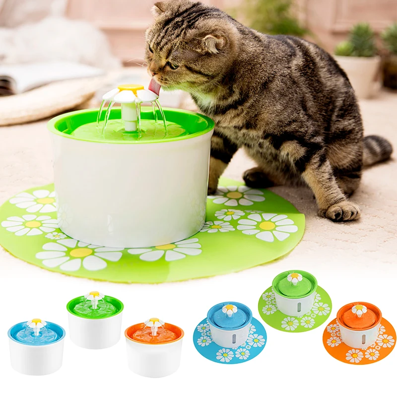 

1.6L Cat Water Fountain Electric Water Fountain Dog Cat Pet Drinker Bowl Pet Cat Drinking Fountain Dispenser