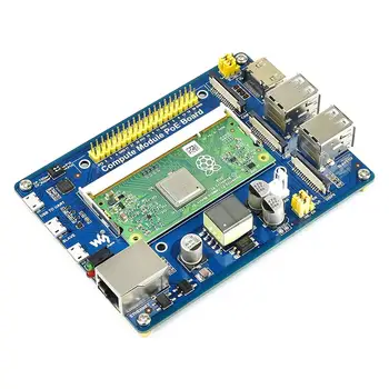 

Compute Module PoE Board Composite Breakout Board for Raspberry Pi CM3/CM3L/CM3+/CM3+L Accessories