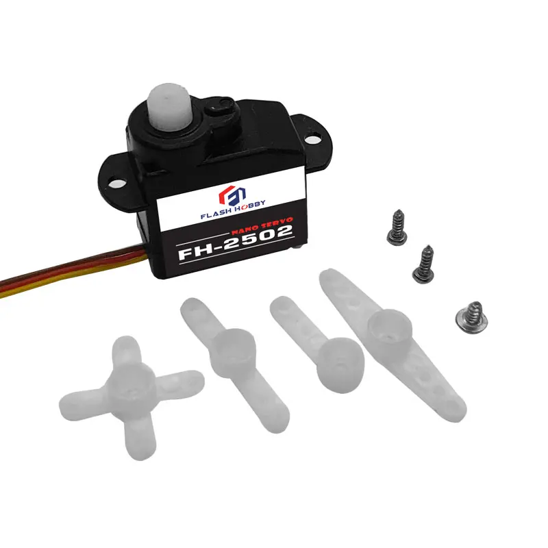 

FlashHobby FH-2502 Plastic Gear Servo 2.2g 2g Gotek for Trex Heli Rc Car Truck