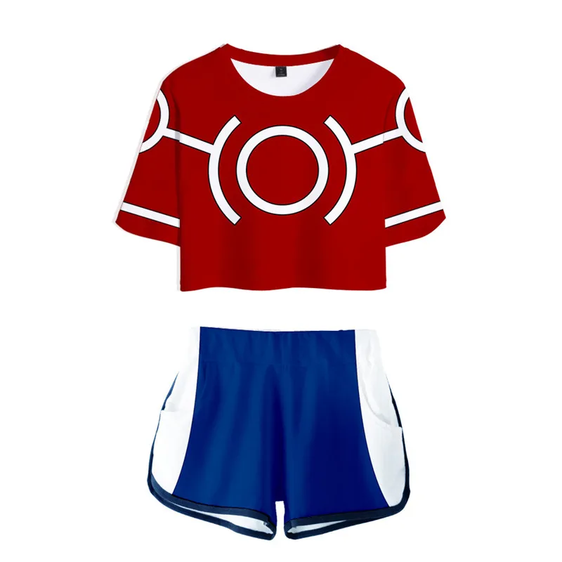 COSREA Anime My Hero Academia Cosplay Two Piece Sets Women Sexy T Shirt Shorts Boku No Gym Uniform Tracksuit Girls -Zentai shop online H7e310431d1514af283556b3929e612ddR.jpg