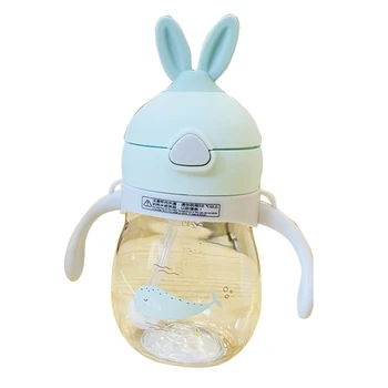 

Baby Bottle Anti Colic Air Vent Wide Neck Natural Nursing Feeding Bottle for Infant BPA Free 320Ml Baby Care Bottle Green