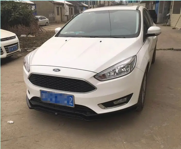 Для Ford Focus Body kit спойлер 2016 2018 для ABS задний бампер диффузор защитные