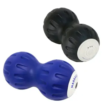 

Muscle Release Vibrating Peanut Massage Ball Slimming Training Roller Device NEW