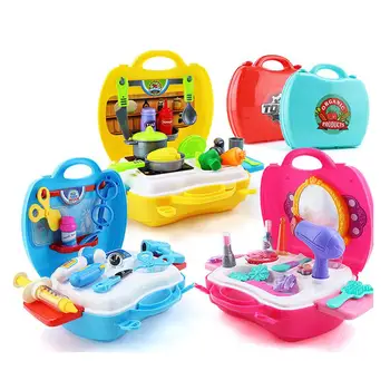 

Kids' Simulation Play House Tools Makeup Dressing Supplies Children Play House Toy Baby Kids Pretend Play Educational Toys