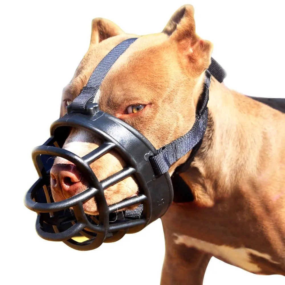 Silicone Basket Dog Muzzle Adjustable Comfy Soft Stop Biting Barking Chewing for Small Medium Large Dogs Prevent | Дом и сад