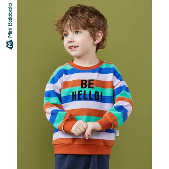 

Minibala Boys and girls tops 2020 autumn new baby fashion clothes thin sweater