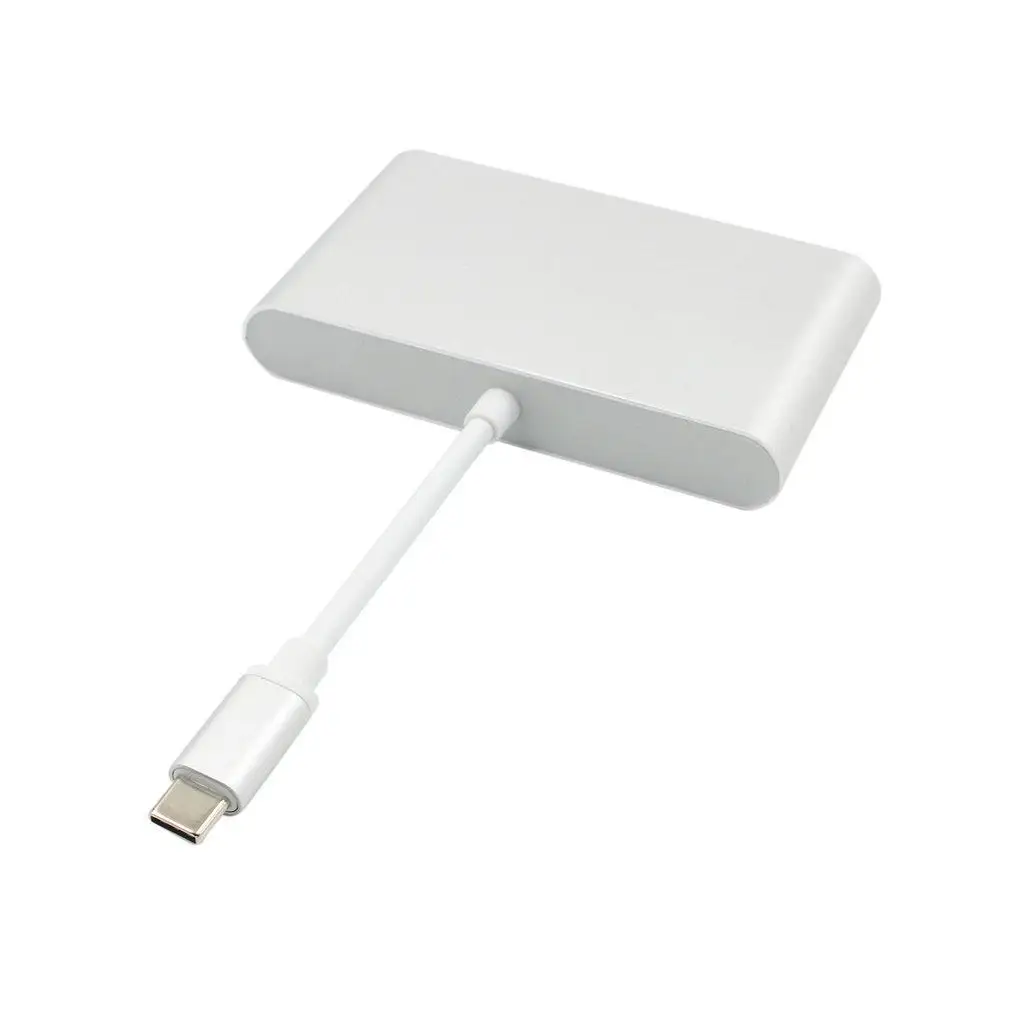 Тип-c до 4K HDMI+ Gigabit Ethernet RJ45+ USB3.0+ Тип C адаптер конвертер концентратор XP