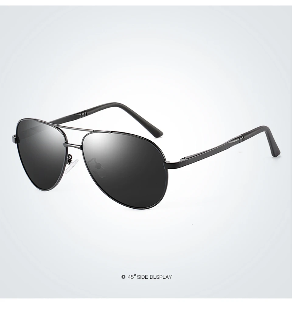 ELITERA New Design Aluminum Frame HD Polarized Sunglasses For Men UV400 Protection