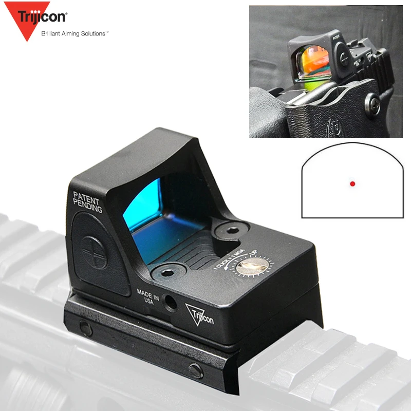 Мини прицел RMR Red Dot коллиматор с Glock/винтовочный рефлекторный подходит для 20 мм