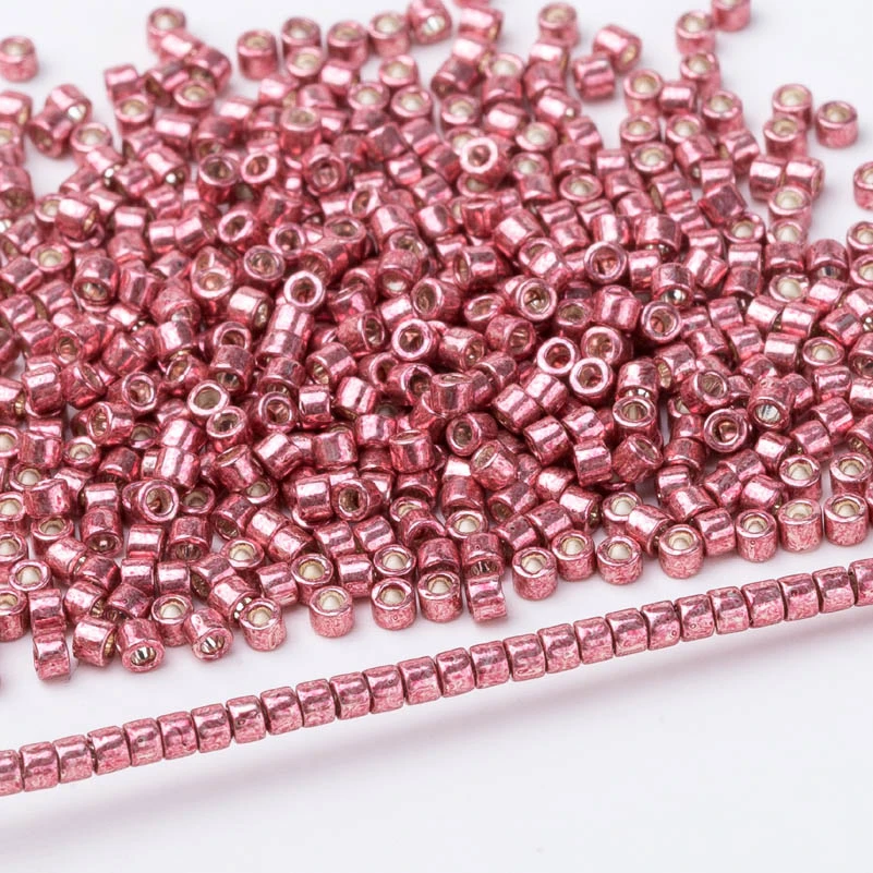 miyuki-DB423 Taidian Miyuki Delica Seed Bead 11/0 для Broderie De Perles Francaises непрозрачный белый DB1-40 1,6x1,3 мм около 1000 штук - Color: miyuki-DB423