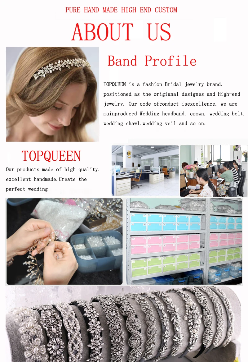TOPQUEEN HP239, новейший дизайн, свадебная тиара, роскошные серебряные стразы, свадебная повязка на голову, головные уборы для невесты, аксессуары для волос