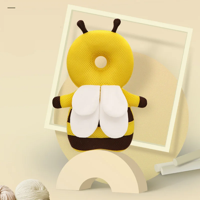 1 Детская подушка для защиты головы, хлопок, анти-осенняя Подушка, 3D отскок, PP хлопок, детская Защитная Подушка, безопасный уход за ребенком - Цвет: 1