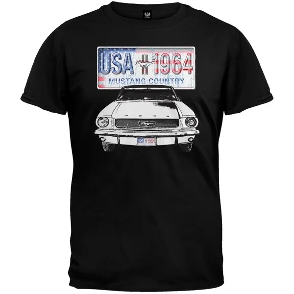 Футболка с капюшоном Ford Mustang Country | Мужская одежда