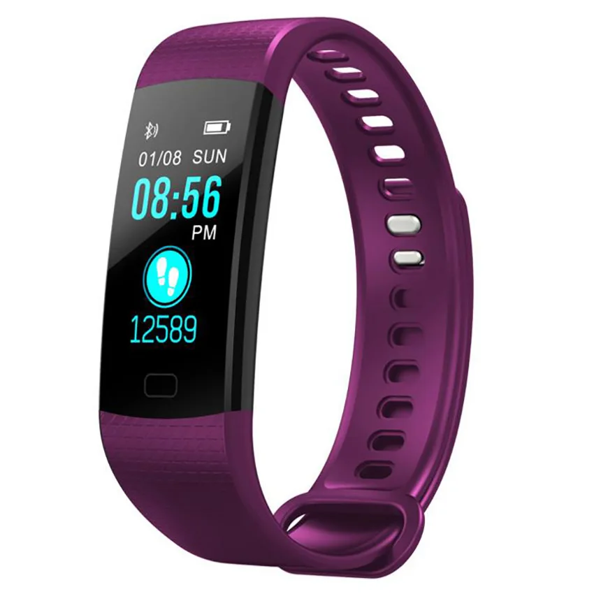 Smart Band Waterproof Wristband Y5 Fitness Tracker VS M3 Plus Bracelet Blood Pressure Heart Rate Monitor PK Mi 3 4 | Электроника