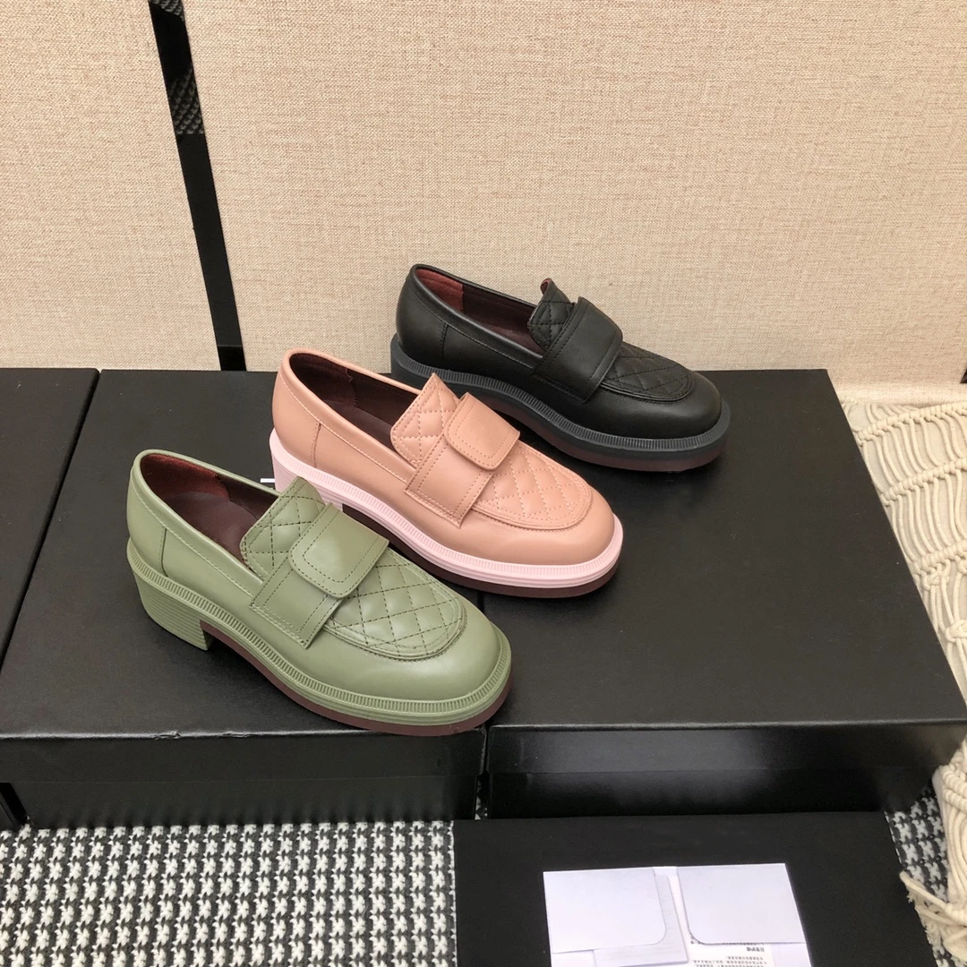 激安買い取り 女性の丸いつま先のスリッポンシューズ ミッドハイヒールのレザーシューズ ローマンスタイルのランジェリー 縫製 素晴らしいオファー Size35 Flats 41 Women S 期間限定早割 Arfad Com Sa