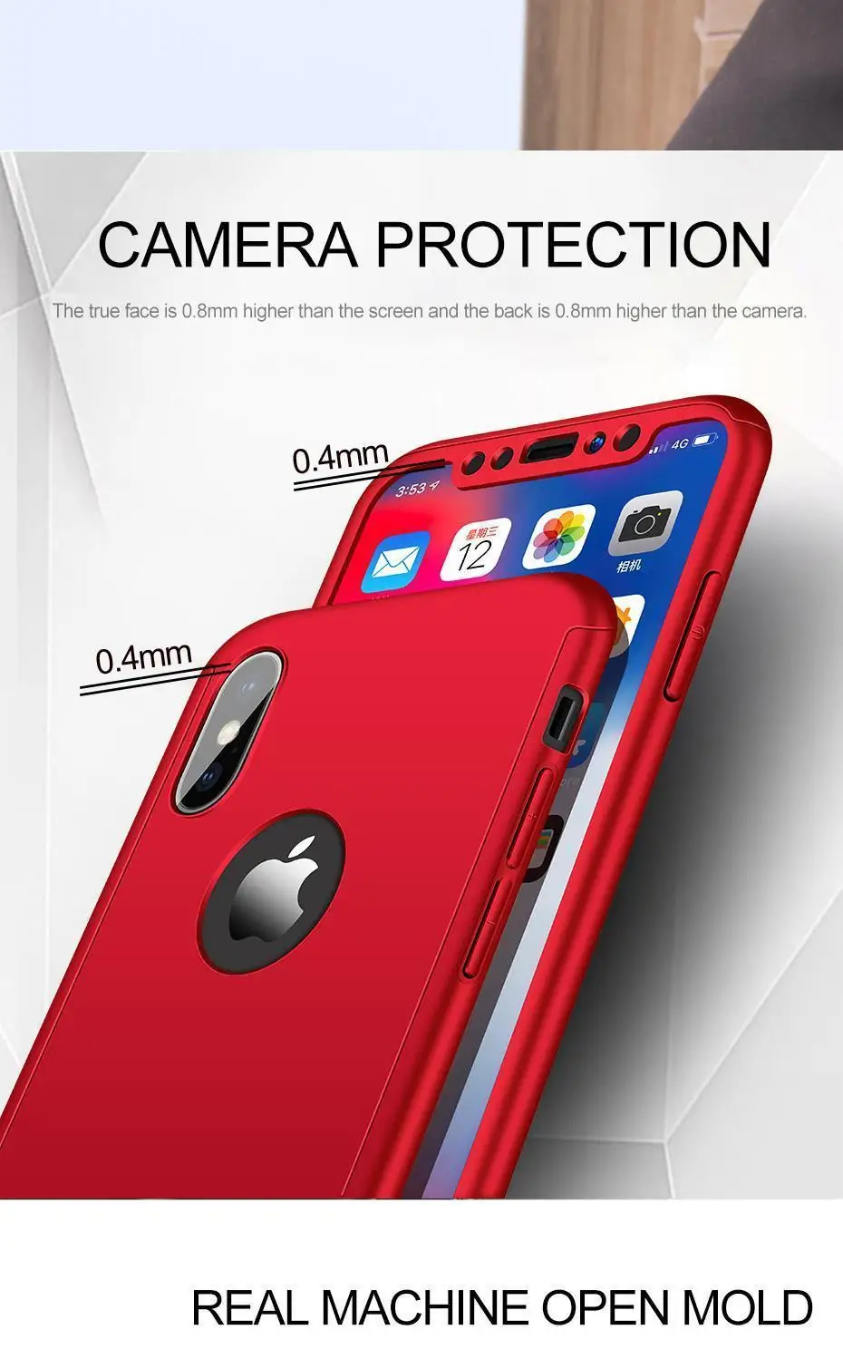 360 Полный чехол для телефона для iPhone 11 11Pro 11Pro Max PC защитный чехол для iPhone XS Max XR X 8 7 нетоксичный Чехол для мобильного телефона