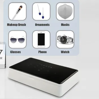 

1PC Portable Intelligent Touching Mask Mobile Phone UV Sterilizer With Wireless Charging Sterilization Phone toothbrush mask L*5