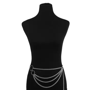 

Women Dressy Belt Hip High Waist Gold Metal Chain Female Dress Women Leather Belt Brand Famous Belts Female