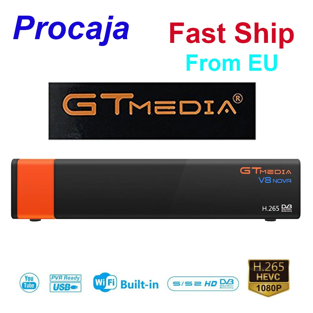 V8 Nova DVB S2 tv ricevitore satellitare V8Nova спутниковый декодер поддержка 1080P Full HD PowerVu Biss chiave Newca CCCAM Set-top