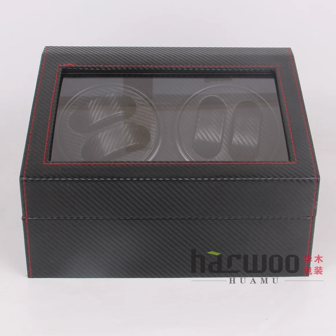 

4-Bit Carbon Fiber Leather Box for Watch ma da he Super Quiet Automatic Rotating Winding Watch Winder